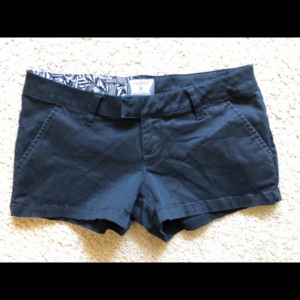 Black Volcom Shorts
